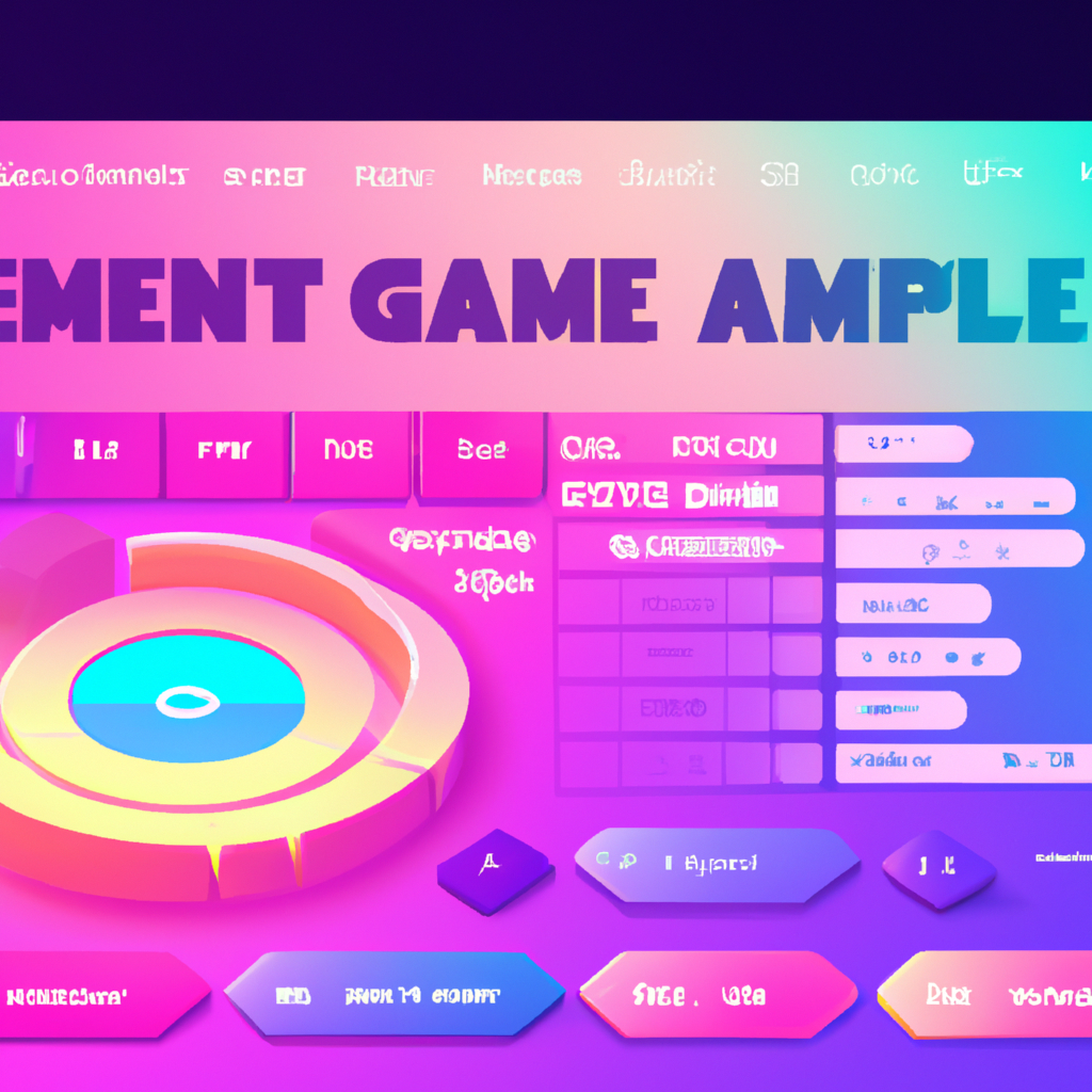 Screenshot of asymmetric arena